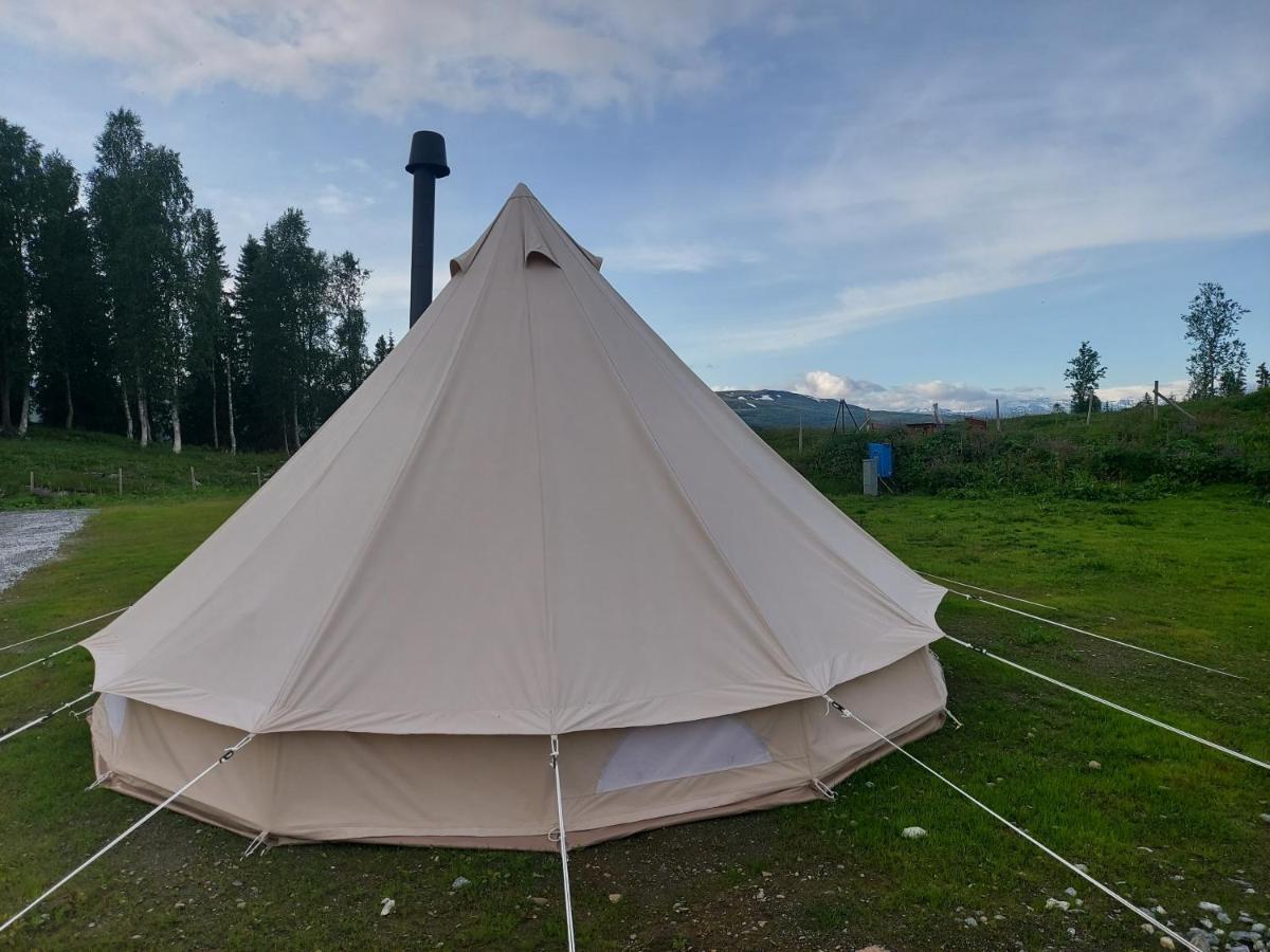 ホテル Villmarksgard Camping Hattfjelldal エクステリア 写真